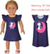 Jxstar Matching Nightgowns for Girls and Dolls - Princess Pajamas