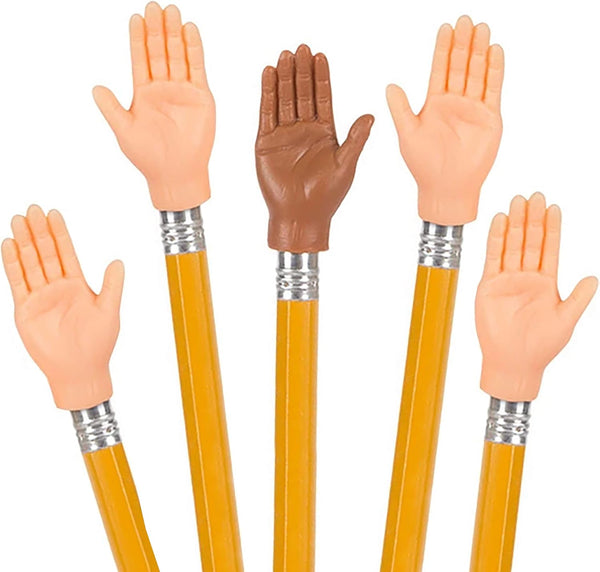 Mcphee Finger Hands for Finger Hands (5 Assorted Color Finger Hands Bulk)