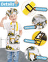 Set WERNNSAI Kids Apron for Girls Boys - Art Cooking Apron with Hat Oven Mittens