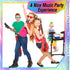 36 Set 12 12 12 1 Pcs Inflatable Rock Star Toy Include Inflatable Guitars Microphones Colorful Heart Shaped Sunglasses