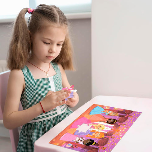 QUOKKA Puzzles for Toddlers 3-5: 4 x 30 Pieces Learning Jigsaw Puzzles for Kids Ages 2-4, Educational Toys