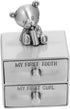 BESTonZON Teethers Months Treasure Chest Box for Boys and Girls Teeth Keepsake