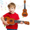 Kids Toy Ukulele Guitar, 17 Inch Classical Guitar Musical Toy, 4 Strings Educational Learning Toy for Toddlers