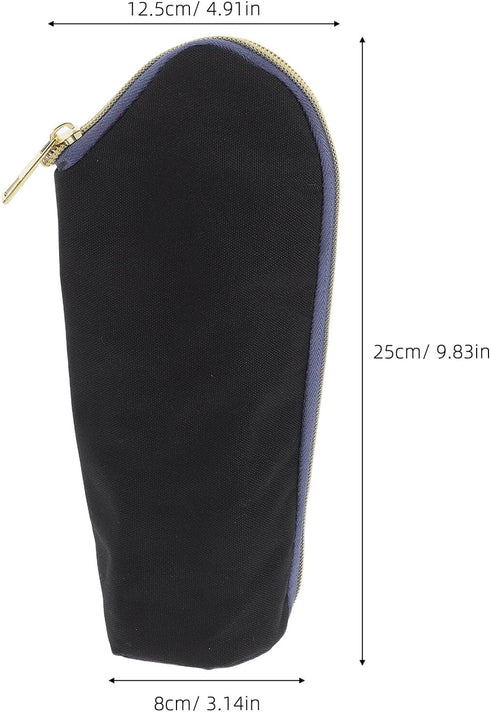 SECFOU Insulated Milk Bottle Warmer Bag, Portable Thermal Bottle Holder with Zippered Oxford Fabric, Stroller Hanging