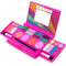 Play22 Real Washable Kids Makeup Palette for Girls, My First Princess Set with Blushes, Eyeshadows, Lip Glosses