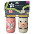 Tommee 9oz, 12 2 Count Tippee Insulated Straw Bottle, Spill Proof Toddler Water Bottle For Months+, Flip Lid Helps Keep