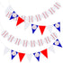 Zonon 4 Pieces Baseball Party Decorations, Baseball Banner, Sports Ball Birthday Party Paper Garland (Baseball Style)