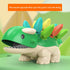 Toddler Montessori Toys Educational Dinosaur Game Learning Activities for 1-4 Year Old Kids Birthday Gifts