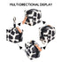 SONARIN Dummy 2 Portable Pacifier Holder Case with Clasp for Diaper Bags,PU Baby Case Soother Pod Pacifier Case