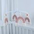 YWLUUOO Handmade Musical Hanging Toy Rainbow Wind Pendant Crib Mobile Rattles for Birthday Gifts Hanging Pendant Crib