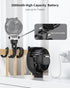 Rechargeable Baby Stroller Fan, Portable 2000 mAh Battery Operated, 3 Wind Speeds, 360-Degree Rotation, Ultra-Low Noise