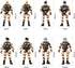 HOSPONY 56-in-1 4-7 6-8 8-12, Army Men Toys for Boys Military Truck/Helicopter/Kayak Boat/Motorcycle/Army Men Action