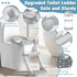 3 1 Potty Training Seat, Toddler Potty Training Toilet with Step Stool Ladder for Kids Boys Girls, in Foldable Toilet
