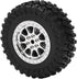 RC Car Tires Wheel, Antislip Shock Absorption, 4PCS for MN D90 D91 D96 D99 and WPL B14 B24