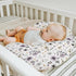 Summer Watercolor Antique Floral Baby Nursing Pillow Covers for Boy Girl Spring Garden Flowers Nursing Pillow
