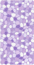 miaozhen Cotton Crib Sheets for Baby Boys Girls Soft Comfy Ghothic Pebbles Sequin