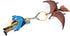 Schleich Dinosaurs - Jetpack Chase Playset with Tupuxuara Toy, 7 Pieces for Boys and Girls Ages 4+