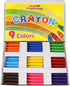Chubby Crayons for Kids Set of 144 Rainbow Crayons Classroom Supplies (2-7/8"L