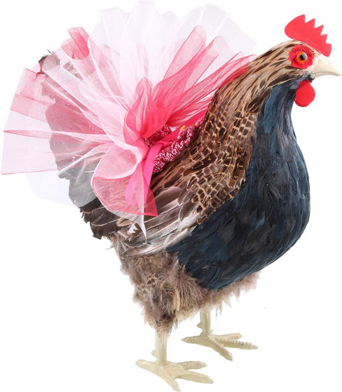 pranovo Chicken Tutu for Your Hen Decoration Skirt Princess Dress (Cloth Style)
