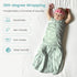 1.0 0-6 Baby Swaddle Sleep Sack, Tog New-Parent-Friendly Swaddle for Newborns & infant Months Baby Wearable Blanket