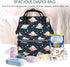 TZTTZT Backpack, Mommy Cute Stingray Print Diaper Bag Toddler Baby Girl Boy Diaper Bag for Mom Dad, Bags Travel Baby