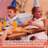 Skicuff 500 11" 15.75" Pcs Disposable Plastic Bibs Bulk for Kids x Children Eating Bibs with Crumb Catcher for Toddlers