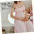 PRETYZOOM Multi-Functional Cooling Pregnancy Pillow for Side Sleeping Maternity Back Support Cushion Soft
