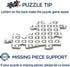 USA Patriotic Faith Jigsaw Puzzle 1000 Piece, United States Flag Eagle Puzzles for Adults