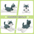 MaoGoLan 28" Giant Husky Dog Stuffed Animal, Soft Lifelike Plush Toy, Gift for Kids and Puppy Lovers