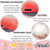 15.7" zhidiloveyou Airplane Plush Red Stuffed Plane Toy Aircraft Hug Pillow Gifts for Kids