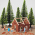 Haiabei 500 1/16 Set, Pcs Miniature Bricks Brick Building Mini Red B-Rick Stone Model B-Rick Mini Artificial Bri-ck