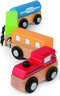 Hape Qubes Classic Wooden Magnetic Train Set