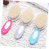 HONITANO 2pcs Set Care Newborn Essential Hair Brush Comb Scalp Massager Gentle Tips for Nursery Hair Care