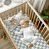 Green Checkered Nursing Pillow Cover & Fitted Crib Sheets