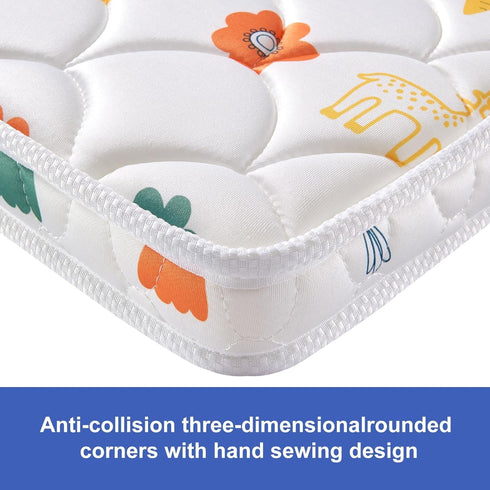 47 23.6 inches- VIVIDVIBEBEARPAS Baby Bassinet Mattress x Firm Support and Comfort Premium Foam,Noiseless
