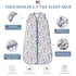 2.5 70% 30% 2.5 2Way (2-4T) TADO MUSLIN Toddler Sleep Sack TOG, Rayon from Bamboo and Cotton Baby Wearable Blanket