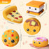 8 Zhanmai Pcs Slow Rising Toys Food Foam Stress Toys in Hot Dog Cake Bread Smore Pizza Biscuit Donut for Teens Adults