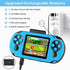 16 Bit Handheld Game Console for Kids and Adults, 3.0'' Screen with 230 HD Classic Retro Video Games, USB Rechargeable