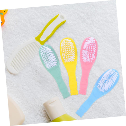 Generic 10pcs 13.5X3.9CM Small Hair Brush Comfortable Brush Scalp Shampoo Brush Hairbrush Comb Brush Household Hair