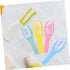 Generic 10pcs 13.5X3.9CM Small Hair Brush Comfortable Brush Scalp Shampoo Brush Hairbrush Comb Brush Household Hair