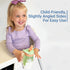 Cup Holder Compatible with IKEA Antilop High Chair, Accessory with Double Sided Tape for Kids