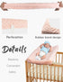 32"/34'' 16" Baby Changing Pad Cover, Super Soft Minky Dot Diaper Changing Table Covers for Baby Girls and Boys, Ultra