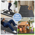 GRETJOB 71 Inches 55 Inches x Large Outdoor Playhouse Mat Outdoor Play Mat Non Slip Backing Playhouse Activity Pad Rug