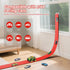 16Ft 4 8 1/64th 3 KETIEE Flex Tracks for Kids: Flexible Race Car Ramp Track with Small Racecars and Suction Cups
