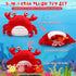 5 4 DoubleFill Pcs Crab Stuffed Animal Plush Toys Crab Mom with Baby Plushies Sea Ocean Stuffed Animal Pillows, Gifts