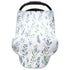 DILIMI Baby Car Seat Cover Green Leaf, Breastfeeding Cover Soft Breathable Infant