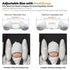 Zdbdbd Infant Travel Pillow, Adjustable Baby Head Neck Support Cushion for Car Seat and Stroller - Comfortable