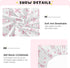 Sheet,39x27IN Pfrewn Crib Sheets for Boys Girls Aesthetic Pink Ribbon Bow Fitted Crib Sheet for Mini Crib Mattress