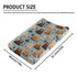 Jungle Animals Diaper Changing Pad Covers, Fitted 32”x16” Changing Mat for Baby Boys Girl Lion Tiger Giraffe