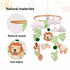 Pack Safari Baby Mobile, Jungle Mobile for Crib, Crib Mobile for Boys and Girls, Nursery Mobile for Bassinet
